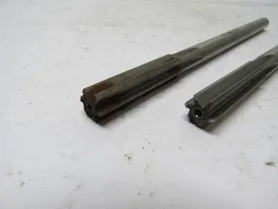 Tri-Angle 773.4980 Straight 6 Flute Chucking Reamer .4980" 8" OAL Lot of 2