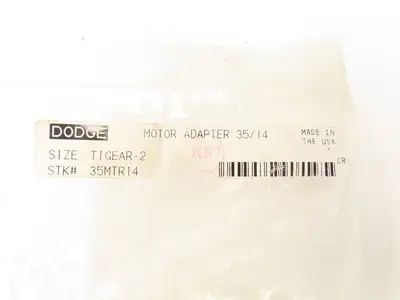 Dodge Tigear 35A15L14 Worm Gearbox 15:1 Reducer 7.4Hp 116rpm 140TC LH Output