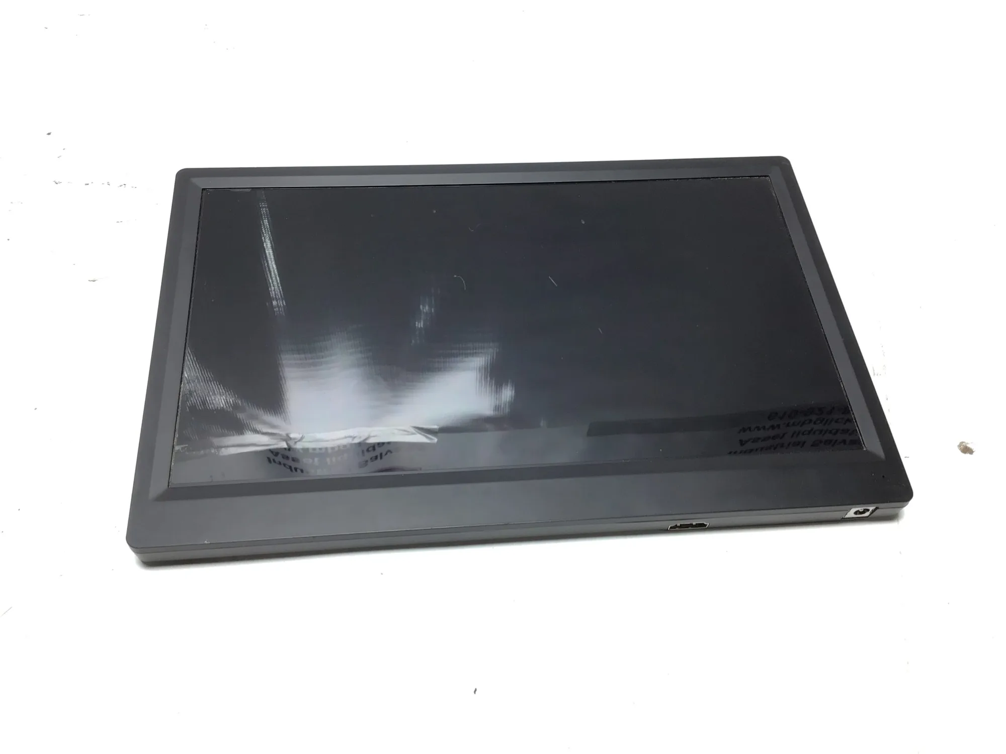 Excavator Monitor Display Panel w/ HX08-2403(608) AC Adapter 3A