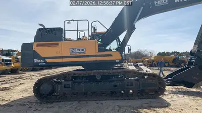 Used 2024 HYUNDAI HX520AL Crawler Excavators Texas US | National Equipment Dealers #1422348