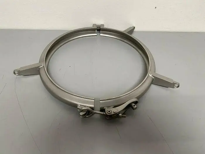 Used STAINLESS STEEL HEAVY DUTY DOUBLE PIN 10" CLAMP Clamps California US | Equipment Lab #485346