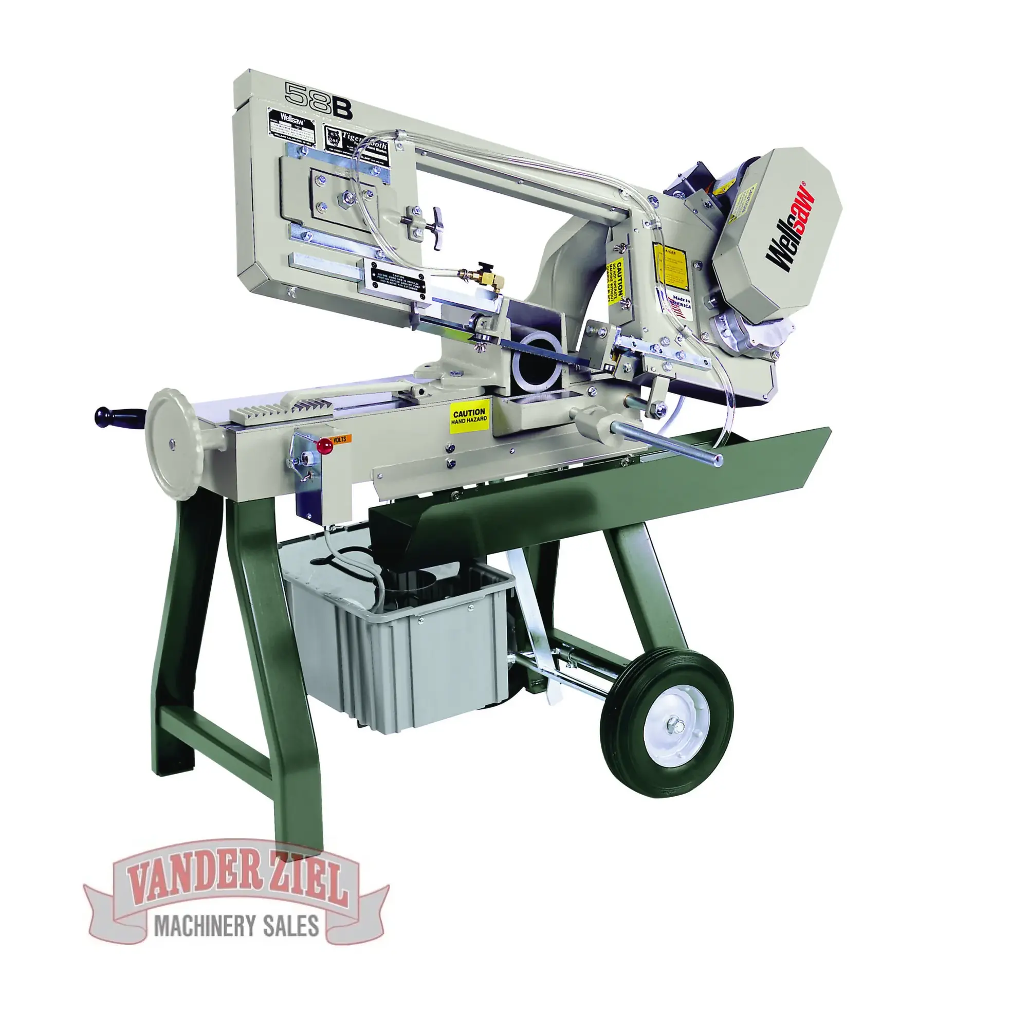 New | in-Stock WELLSAW 58BW Horizontal Band Saws Michigan US | Vander Ziel Machinery Sales #480366