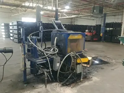 15 TON RLM 4 POST CUTOFF PRESS, 2.5" STROKE: STOCK 18550