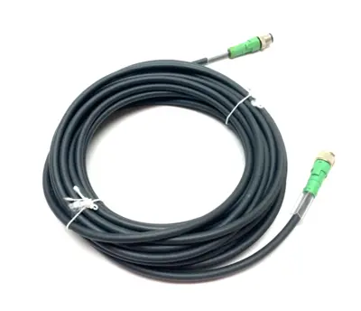 USED PHOENIX CONTACT DOUBLE ENDED CORDSET M12 4-POS. M TO F