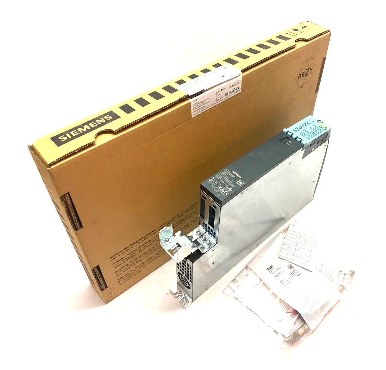 USED SIEMENS SINAMICS S120 SINGLE MOTOR FREQUENCY CONVERTER