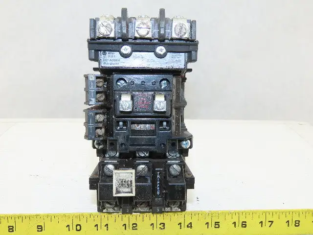 Allen Bradley 500F-AOD930 Sec. C Contactor Size 0 5Hp Starter 3P 120V Coil Relay