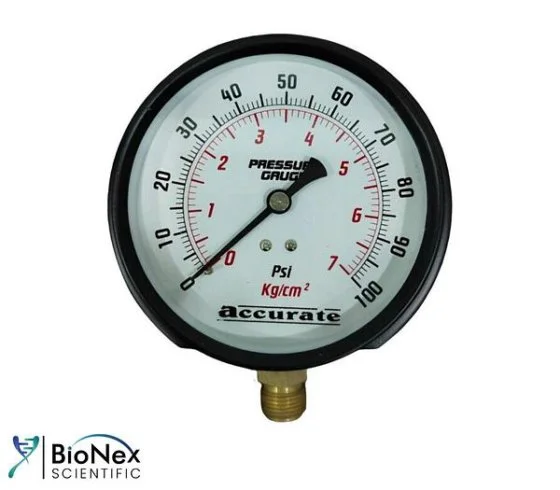 Used ACCURATE PRESSURE GAUGE 150 MM (6″) Meters - Misc New Jersey US | Bionex Scientific LLC #799761