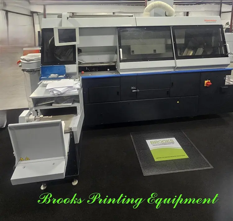 Used 2018 HORIZON BQ 480 Perfect Binders North Carolina US | BROOKS PRINTING EQUIPMENT #1459985