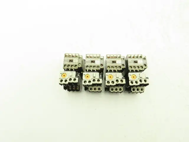 Fuji SJ-0G/UL Motor Starter W/Overload Relay 1PH 3HP 600VAC 120VAC Coil Lot Of 4