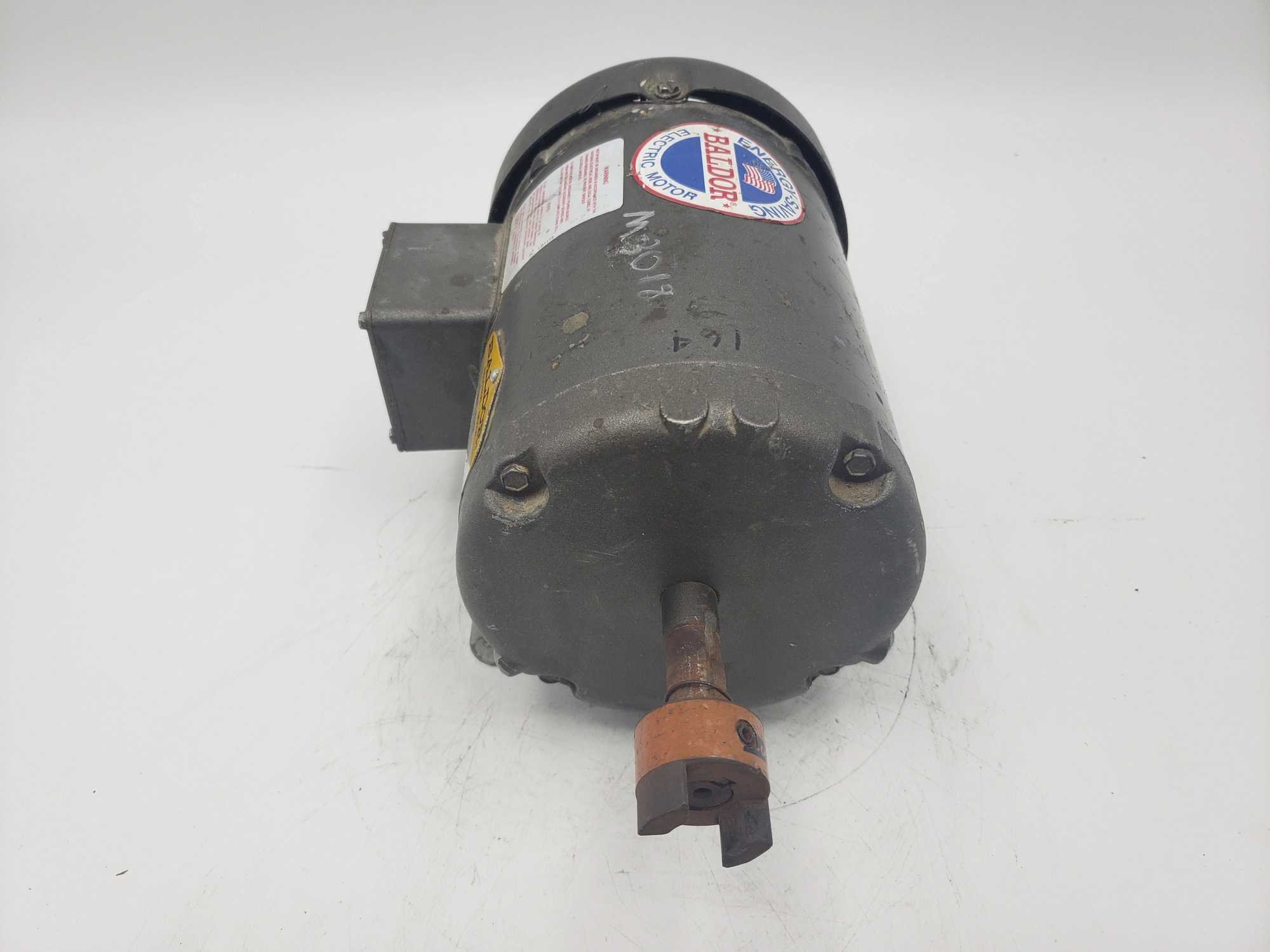 BALDOR .33 HP, 1725 RPM, 56 FRAME MOTOR