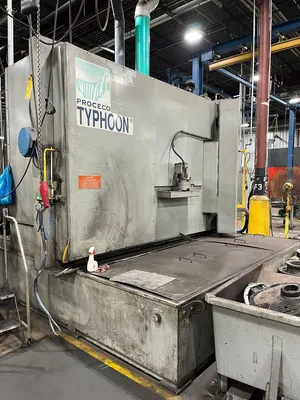 1999 PROCECO TYPHOON HD-100 Cabinet Washer | Benchmark Machine Tools (1)