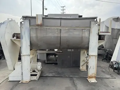 Mixer, Paddle, 65 CF, Stainless Steel, Aaron, Single Shaft, #5991513