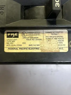 USED FEDERAL PACIFIC NEF330