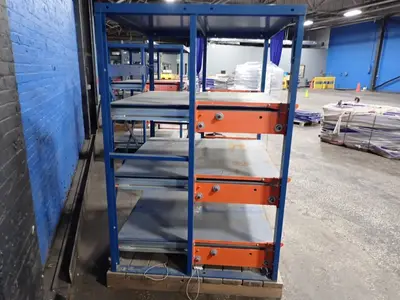 4 Shelves (48" X 48") Pull-out Storage Rack