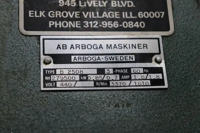 Arboga B 2508 Drill Press