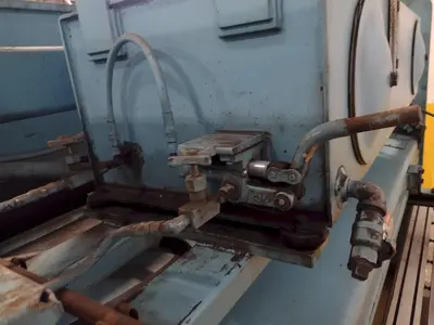 8' x 1/4" MASTER-FAB MODEL #SSB250-8 HYDRAULIC SHEAR: STOCK #18844