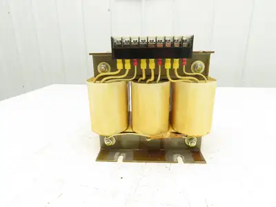 Nissyo 3AX-3-T140501 Step-Down Transformer 3Phase 3kVA 440-460-480V Pri 200V Sec