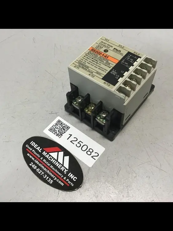 Used FUJI ELECTRIC SS202-1-A1 PLC Contactors Michigan US | Ideal Machinery #784126