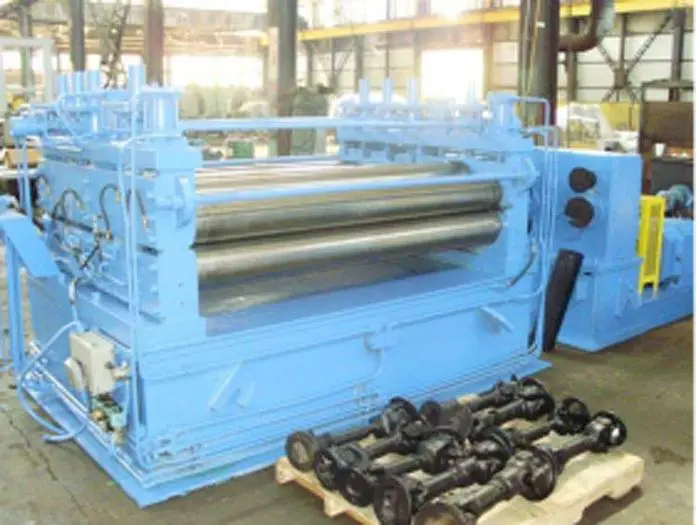 78" Roll Face x 8" Diameter Flex Roll Leveler (Used)