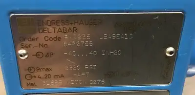 USED Endress+Hauser PMD235 WUBA9EA1D