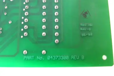 USED MEASUREX 053733 04373300 RS-485 REV B PC BOARD 05373300 RS485