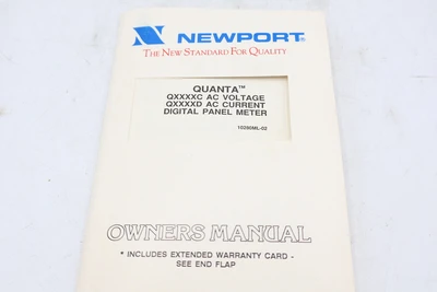 USED NEWPORT QUANTA BQ20