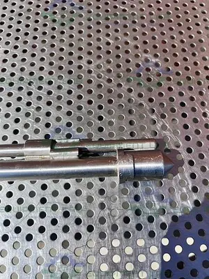 Stainless Steel  Pointed-Plunger Lance Sampler Probe w/ 58" Rod