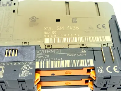 Used B&R Automation X20 SM 1436, X20BM31 Motion Controls Michigan US | Maverick Industrial Sales #1397817