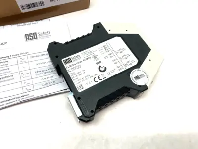 USED ASO SAFETY SOLUTIONS, AUTOMATION DIRECT SAFETY MAT AND EDGE RELAY