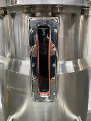 USED APPLIKON 250 LITER JACKETED REACTOR W/ AGITATOR
