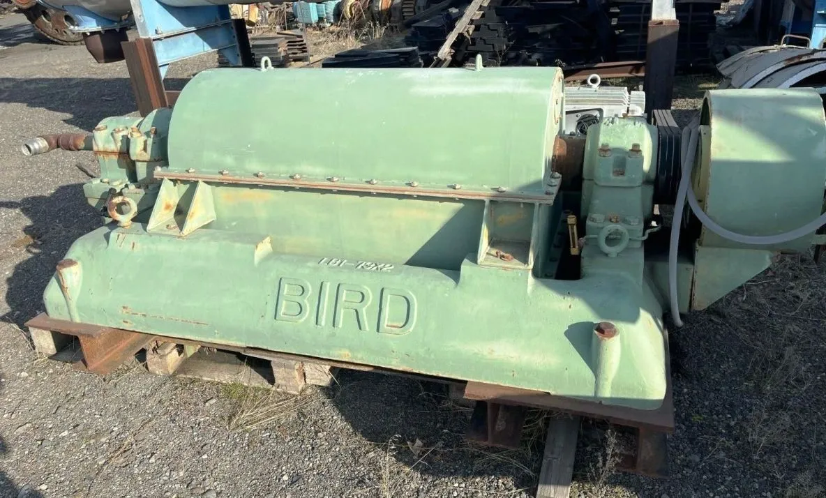 Bird 24 x 38 decanter centrifuge, 316SS.