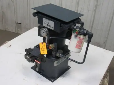 Flodyne Hydradyne 1/2HP Hydraulic Power Pump Unit 650psi .0.42GPM 1-1/2 Gal.