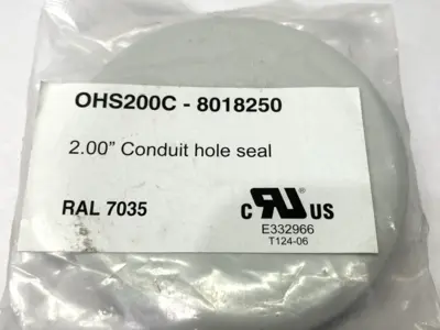 NEW RITTAL CONDUIT OILTIGHT HOLE SEAL 2" 8018250