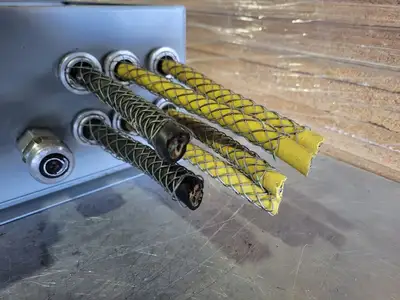 Electrical Enclosure 11"x13"x6.5" w/ Terminals and Wiring