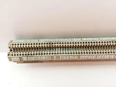 Weidmuller WDU 4 DIN Rail Mount 65 Assorted Terminal Blocks