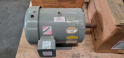 Motor, 3 HP, Baldor, 3450 RPM Out, 208-230/460V (2) #S743668