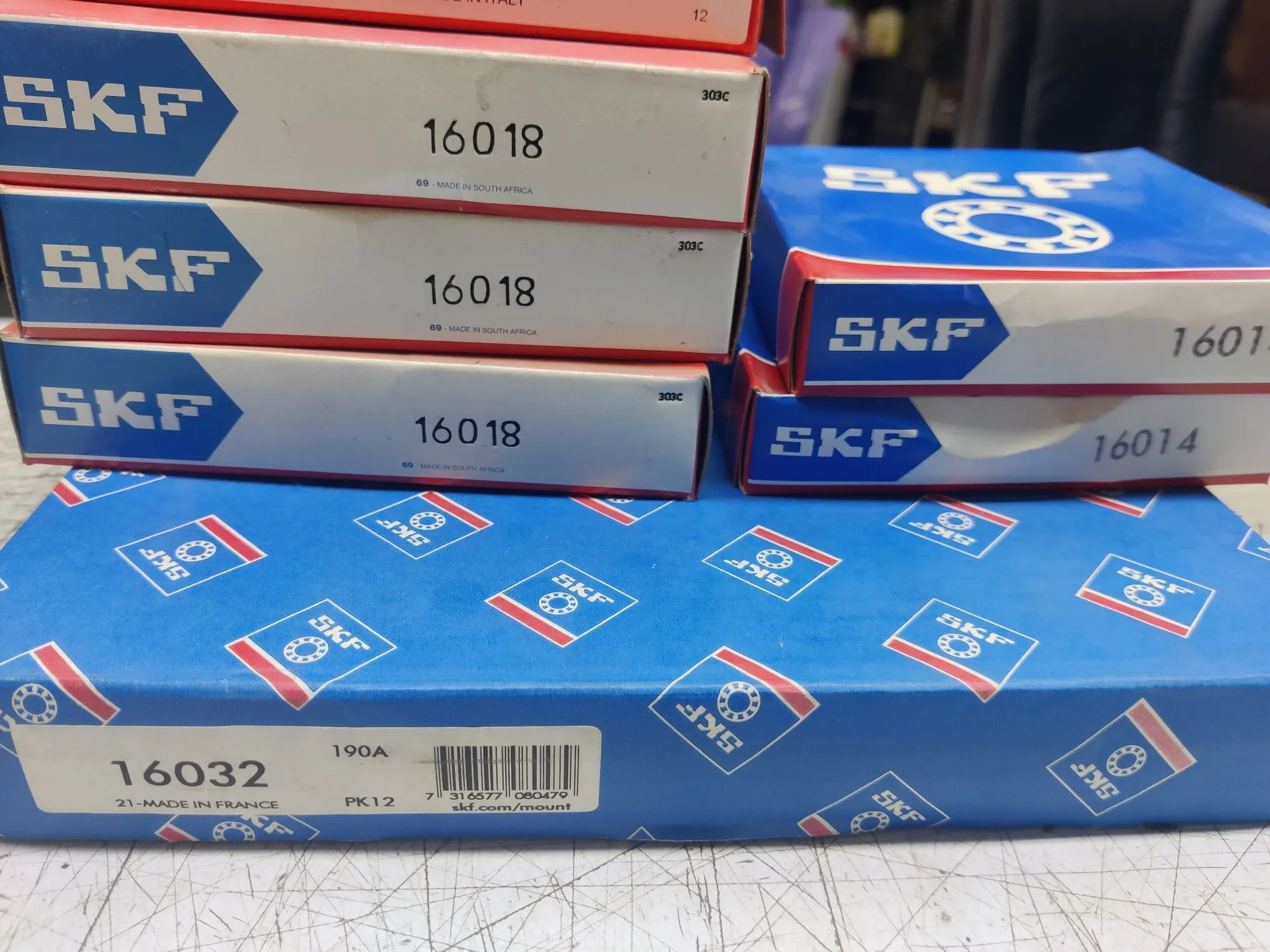 NEW SKF 160xx - Thin DGBB