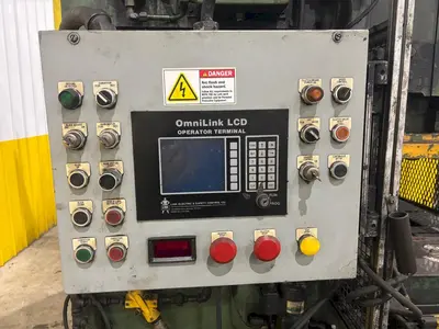 120 TON CLEARING-NIAGARA (NEW 1999) MODEL #E-110 OBS GAP FRAME PRESS, 6" STROKE: STOCK #20013
