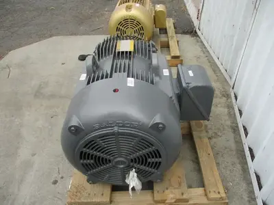 125 HP 1780 RPM ABB / Baldor Super E Chemical Processing Motor, 460 Volts