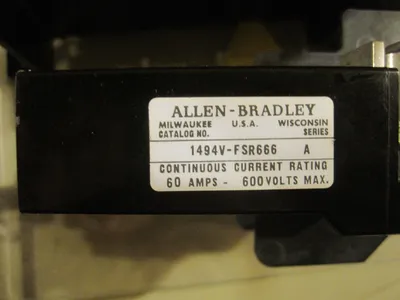 ALLEN BRADLEY 1494V-DS60 DISCONNECT SWITCH