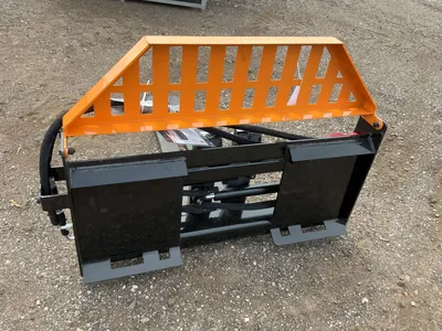 Used WOLVERINE PFA-11-3300G SKID STEER PALLET FORK HYDRAULIC ADJUSTABLE Pallet Forks Michigan US | Miedema Asset Management Group #1468694