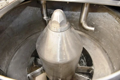 Comi-Condor ALFA/S perforate basket centrifuge, 316SS.