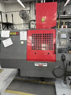 2001 ROKU ROKU GR-658N Vertical Machining Centers | Tight Tolerance Machinery (1)