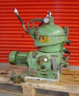 (3) Westfalia OSC 4-02-066 fuel oil purifiers, SS.