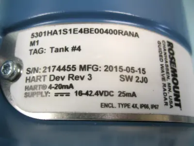 NEW Rosemount 5301 HA1S1E4BE00400RANAM1