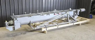 Used Hayes & Stolz Ribbon/Paddle Blender, 15 Cubic Feet