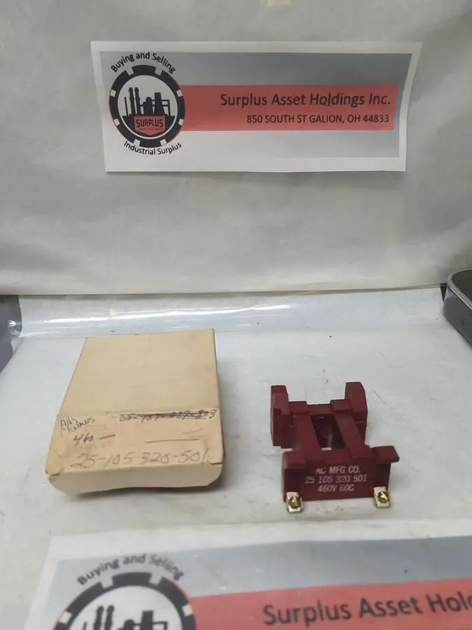New | in-Stock ALLIS-CHALMERS 25-105-320-501 Miscellaneous Equipment (Electrical & Power) Ohio US | Surplus Asset Holdings #1243318