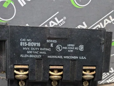 Lot of 4 Allen Bradley 815-BOV16 Motor Starter Overload Relays Series K Used