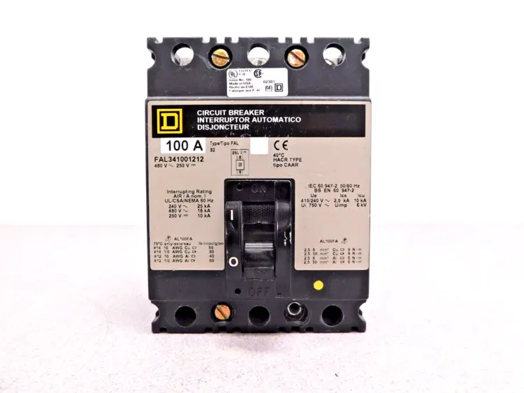 Used Square D FAL341001212 Circuit Breakers Ohio US | Equipment Recovery Corp. #1331036