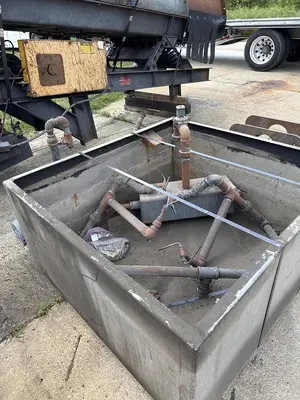 USED IGNOT LINE AUTOMATIC INGOT CONVEYOR